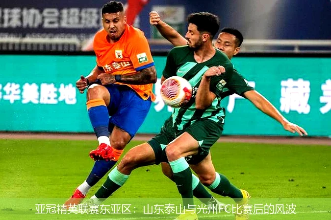 亚冠精英联赛东亚区：山东泰山与光州FC比赛后的风波